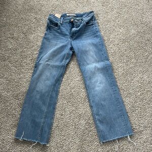 Kut from the Kloth frayed hem jeans